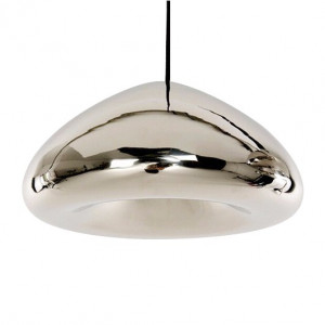 PENDUL MIRROR SILVER APP322-1CP, 29x15,5 cm, ARGINTIU SI NEGRU, DIN STICLA, STIL MODERN, TU