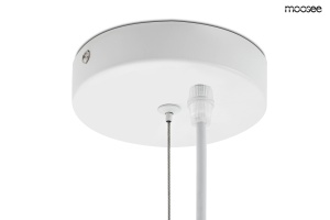 PENDUL NEST 60 ALB, CONFECTIONAT DIN RASINA, STIL MODERN - Img 4