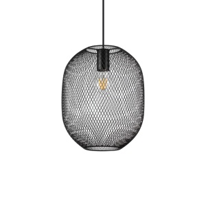 PENDUL NET SP1 D24, NEGRU, DIN METAL, STIL MODERN