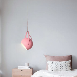 PENDUL PINK SPHERE APP297-1CP, 20x28 cm, ROZ, DIN METAL, STIL MODERN, TU - Img 2