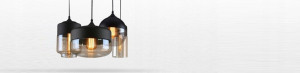 PENDUL ZENIT C BLACK APP020-1CP, 25x18/100 cm, NEGRU, DIN STICLA DE INALTA CALITATE, METAL SI PLASTIC, STIL MODERN, TU - Img 7