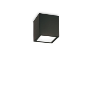 PLAFONIERA MODERNA TECHO PL1 SMALL, NEGRU, IDEAL LUX