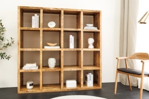 RAFT/ORGANIZATOR, IRON CRAFT160X 156CM, LEMN DE MANGO, CULOARE NATUR, ARTIM GROUP SELECTION - Img 9