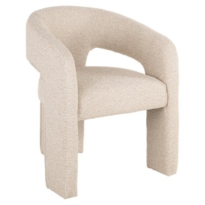 SCAUN BELLE BISCOTTI IGNIFUG, S4733, CONFECTIONAT DIN 100% POLIESTER, PLACAJ, LEMN DE PIN, SPUMA D35, RICHMOND INTERIORS - Img 1