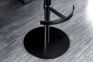 SCAUN DE BAR, BIG GEORGE, PIELE, MICROFIBRA SI METAL, CULOARE CONIAC, ARTIM GROUP SELECTION - Img 8