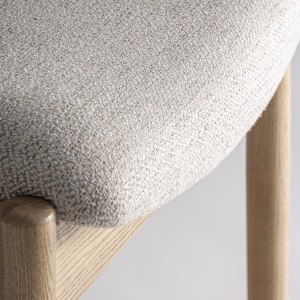 SCAUN DE BAR NAMUR 94CM, DIN LEMN SI TEXTIL, STIL MODERN, VICAL HOME - Img 6