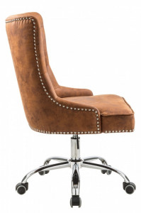 SCAUN DE BIROU CHESTERFIELD, VICTORIAN, DIN METAL SI PIELE ECO, ARTIM GROUP SELECTION - Img 4