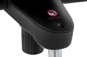 SCAUN DE BIROU LOUNGE BUSINESS, ALB/NUC, PIELE NATURALA SI LEMN DE NUC, STIL MODERN - Img 9