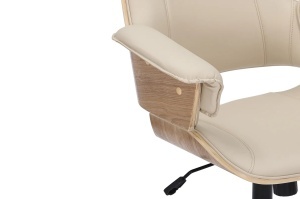 SCAUN DE BIROU, MANHATTAN ROTATIV, PIELE ECO SI LEMN DE STEJAR, ARTIM GROUP SELECTION - Img 4