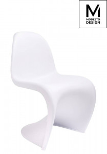 SCAUN DINING HOVER, ALB MAT, DIN POLIPROPILENA, STIL MODERN - Img 2