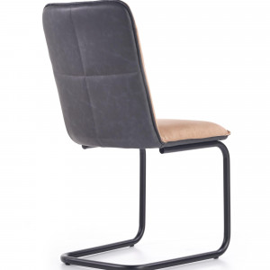 SCAUN DINING K268 TAPITERIE DIN PIELE ECOLOGICA SI TEXTIL STIL MODERN HALMAR - Img 5