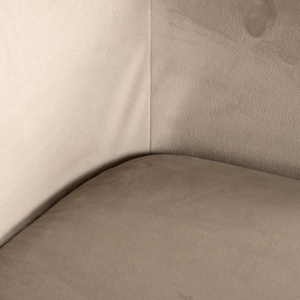 SCAUN DINING ROTATIV LISONNE, REALIZAT DIN METAL SI TEXTIL, CULOARE CREM, DESIGN DEOSEBIT, RICHMOND INTERIORS - Img 3