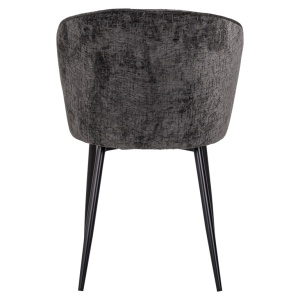 SCAUN DINING SANDY GRAPHITE, S4730, CONFECTIONAT DIN 100% POLIESTER, METAL, SPUMA SI PLACAJ, RICHMOND INTERIORS - Img 2