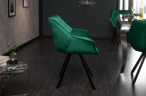 SCAUN, DUTCH COMFORT ERGONOMICE, VERDE SMARALD, DESIGN MODERN - Img 8