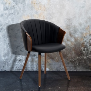 SCAUN ELEGANT, BRYAN DARK, DIN LEMN, FURNIR SI PIELE ECO, ARTIM GROUP SELECTION - Img 5