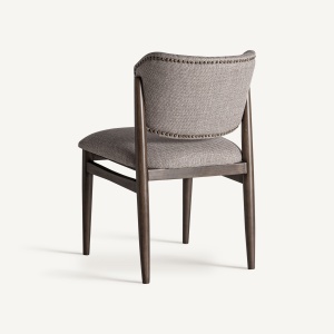 SCAUN ELEGANT LAIVES, DIN LEMN DE FRASIN MARO SI TEXTIL, DESIGN CONTEMPORAN, VICAL HOME - Img 4