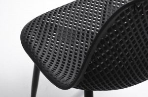 SCAUN NEGRU DIN POLIPROPILENA TIVO STIL MODERN - Img 4