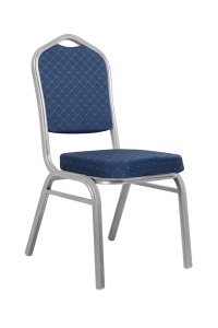SCAUN PENTRU EVENIMENTE/CONFERINTE, ARES ALBASTRU/ARGINTIU, STIL MODERN