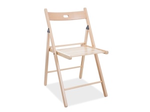 SCAUN PLIABIL SMART II, NATUR, DIN LEMN, STIL MODERN