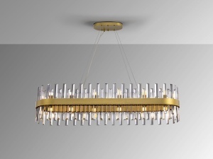 SCHULLER, LUSTRA GRACE, 120CM, REALIZATA DIN METAL SI STICLA, ARTIM GROUP SELECTION - Img 4
