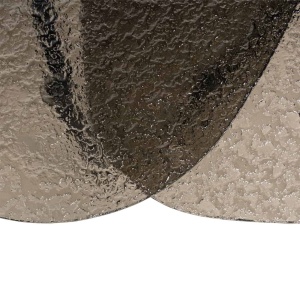 SET 2 MASUTE DE CAFEA RILEY, 211888, CONFECTIONATA DIN STICLA SI METAL, CULOAREA MARO INCHIS, STIL MODERN - Img 3