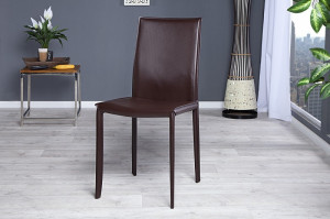 SET 2 SCAUNE MARO CAFENIU MILANO 11564 - DESIGN MODERN
