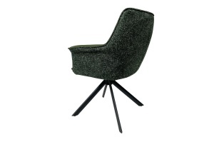 SET 2 SCAUNE ROTATIVE, LE GRAND, VERDE, PIELE ECO SI MATERIAL TEXTIL, ARTIM GROUP SELECTION - Img 2