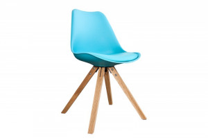 SET 2 SCAUNE, TURCOAZ, SCANDINAVIA, COD 36206, DESIGN SCANDINAV - Img 2