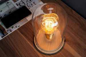 SET 3 VEIOZE EDISON RETRO 36873NATURAL/TRANSPARENT , STIL RETRO VINTAGE - Img 3