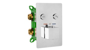 SET DE DUS INCASTRAT REA FENIX DAVIS + BOX, CROM, DIN ALAMA, CALITATE SUPERIOARA - Img 3