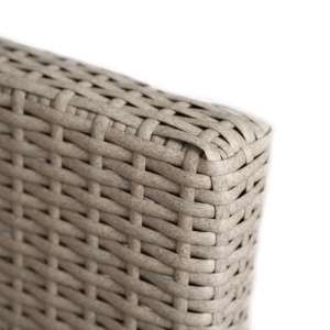 SET MOBILIER DE LUAT MASA, GRADINA/TERASA, COLORADO, ARTIM MEBLE, DIN METAL, TECHNORATAN SI STICLA, CULOARE BEJ - Img 9