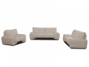 SET MOBILIER OMEGA LUX CANAPEA 3+ CANAPEA 2 + FOTOLIU DIVERSE NUANTE - Img 3