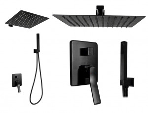 SISTEM DUS, REA SONIC, NEGRU, CU DUS, ANTICALCAR, INCASTRAT, DESIGN MODERN, CALITATE SUPERIOARA, REA - Img 7