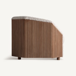 SOFA ELEGANTA WINDEK 167CM, STRUCTURA DIN LEMN SI TEXTIL, STIL CONTEMPORAN, VICAL HOME - Img 3