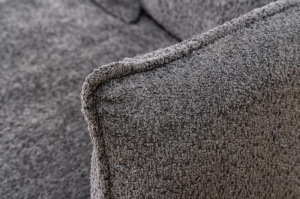 SOFA MODERNA 225CM, TEXTIL BOUCLE GRI, INCLUDE 5 PERNE, ARTIM GROUP SELECTION - Img 3