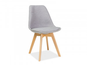 STOC 2 BUC!!! SCAUN DINING DIOR FAG/GRI DESCHIS TAP.34 STIL SCANDINAV SIGNAL