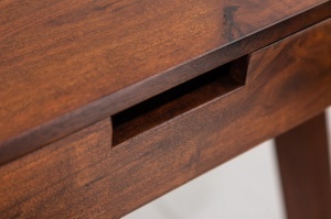 STOC!!!! BIROU 120CM, DIN LEMN MASIV DE SALCAM, MONSOON, DESIGN RETRO/ VINTAGE - Img 6