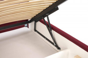 TABLIE PAT, MODULO W4 160, BORDO, MONOLIT 59, TAPITATA IN CATIFEA - Img 2