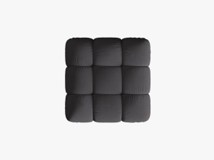 TABURET BELLIS, 94 CM, ESPRESSO 15, TAPITERIE DIN CATIFEA 3D, DESIGN DEOSEBIT - Img 4