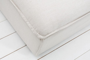 TABURET, HEAVEN 100CM, NATURAL, TEXTIL, IN SI SUPORT LEMN, DESIGN MODERN - Img 3