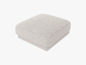 TABURET MILEY, 90 CM, GRI DESCHIS 06, TAPITERIE CHENILLE, DESIGN DEOSEBIT - Img 4