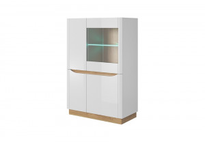 VITRINA LIVING CU LED ANGEL AWT90 DESIGN SCANDINAV PSK - Img 2