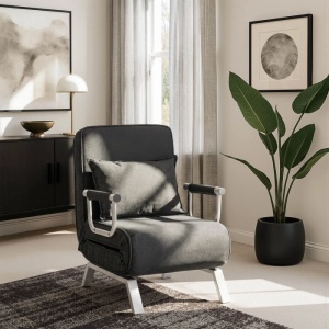 10X FOTOLIU RABATABIL, ARTIM MEBLE, CULOARE NEAGRA, DIN TEXTIL SI METAL, STIL MODERN - Img 3