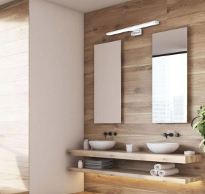 APLICA LED BAIE CHROME APP370-1W, 15W, 68.5 cm, CROM/ARGINTIU, DIN METAL CROMAT, STIL MODERN, TU - Img 2