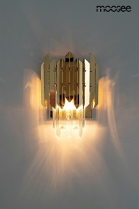 APLICA MAJESTIC GOLD, CONFECTIONATA DIN OTEL SI CRISTAL, STIL MODERN - Img 2