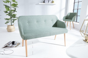 BANCUTA IN LEMN MASIV VERDE LIME SCANDINAVIA 37928 - DESIGN SCANDINAV - Img 1