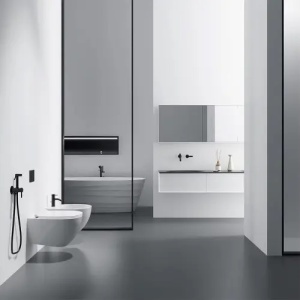 BATERIE PENTRU BIDEU REA LUNGO LOOP NEGRU, CALITATE SUPERIOARA - Img 5