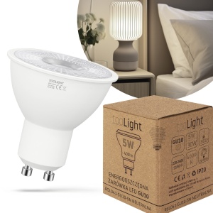 Bec cu LED RSL041 GU10 5W Neutral - Img 1
