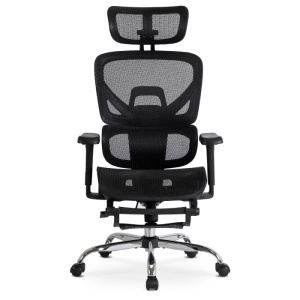 BESTSELLER! SCAUN DE BIROU ERGONOMIC, ARTIM MEBLE, REALIZAT DIN MATERIAL TEXTIL NEGRU, STIL MODERN - Img 2