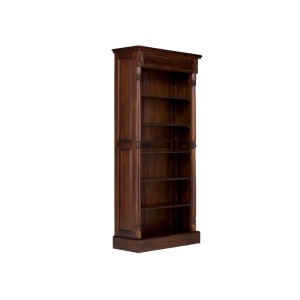 BIBLIOTECA DE BIROU CAMBRIDGE II 180CM, DIN LEMN MASIV, CULOARE MARO, ARTIM SELECTION